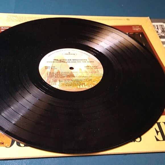 The Statler Bros Vinyl Record On and Off The Record - Picture 6 of 9